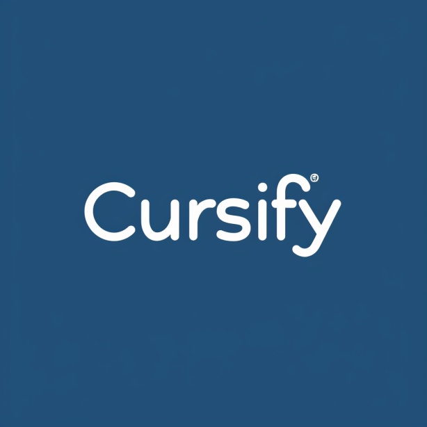 Logo for Cursify React Integration GPT, a tool aiding React & Next.js developers in adding dynamic cursor animations effortlessly.