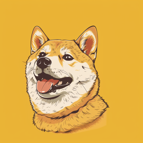 Logo du Dogecoin Blockchain Guide GPT offrant une assistance aux développeurs pour créer des projets innovants sur la blockchain Dogecoin.