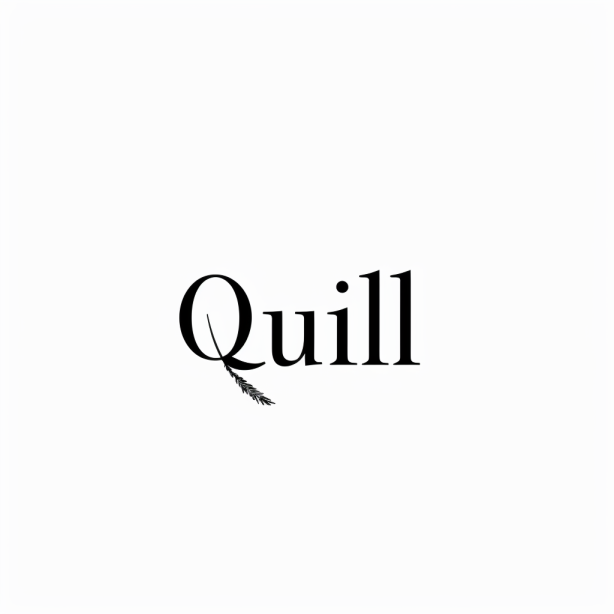 Logo de Quill.js Integration GPT, outil pour intégrer et personnaliser Quill.js, offrant support, solutions, débogage et explications.