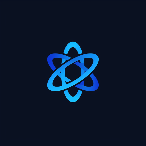 Logo de React Menu Designer GPT, assistant AI pour créer des menus React accessibles, personnalisables et intuitifs, dédié aux développeurs.